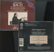 Glenn Gould Bach CBS MASTERWORKS COFANETTO 3 CD AUDIO