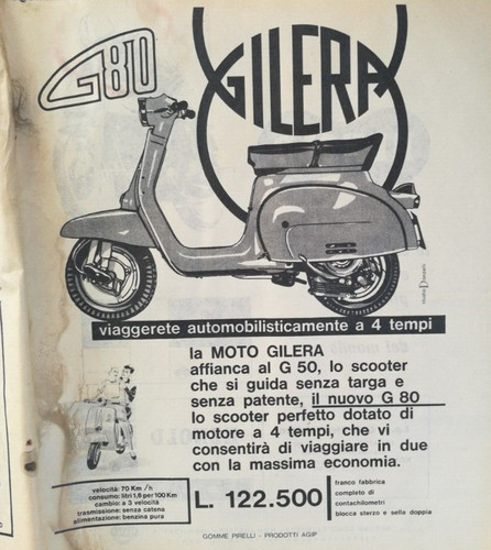 Gilera scooter 1963 - gilera,