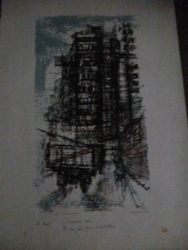 Renzo vespignani litografia - vespignani,