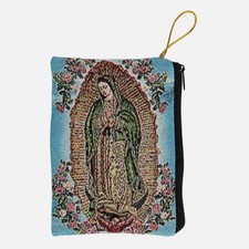 Sacchetto rosario tessuto
