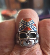 Large Biker Ring, Monkey Face