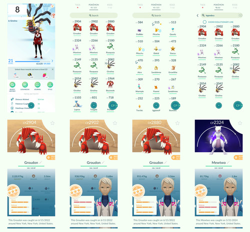 Pokémon acc lvl 2 - 21,