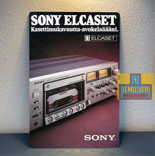 Sony elcaset metallo - el-7,