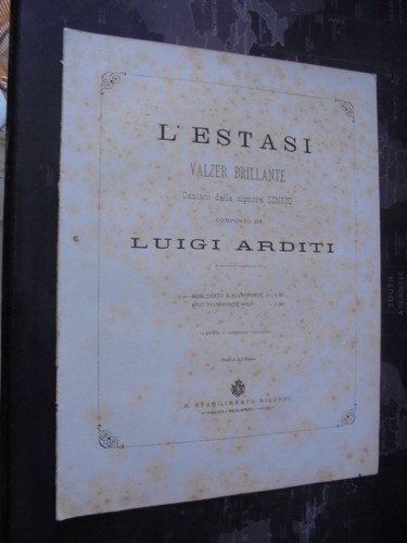 Luigi arditi estasi canto - luigi,