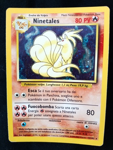 Ninetales hitmonchan set base - ninetales,