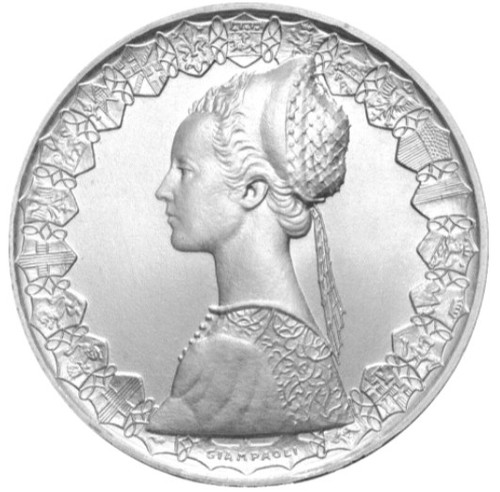 Fdc 500 lire - lire, caravelle