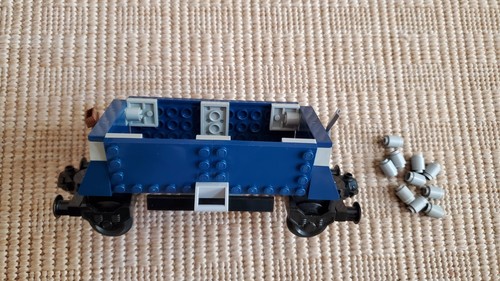 Lego city train - 7898, blu