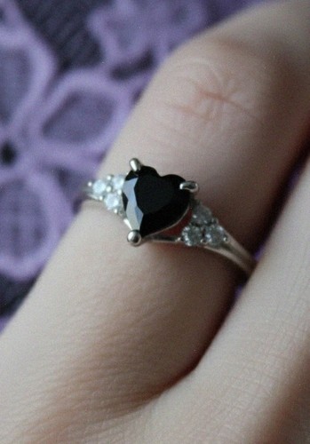 Engagement ring heart - engagement,