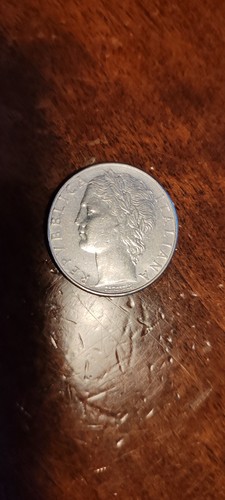 Moneta 100 lire minerva del - 100,