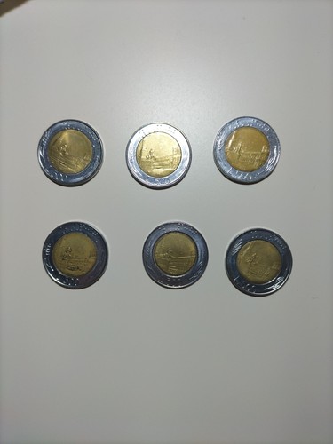 Monete 500 lire italiane da - 500,