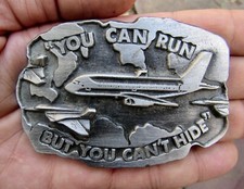 Vtg ACHILLE LAURO Belt Buckle
