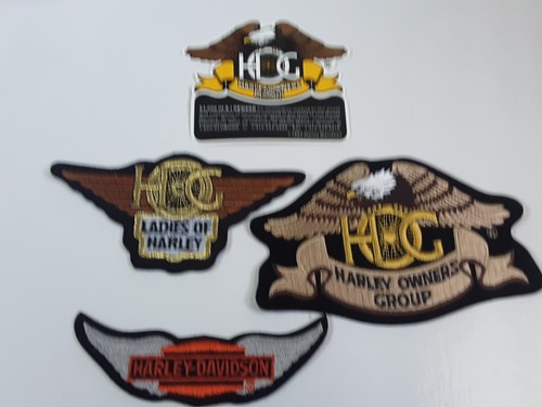 Harley davidson embroidered - davidson,