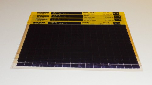 Microfiche catalogo ricambi - catalogo,