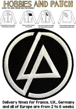 toppa termoadesiva LINKIN PARK Patch nu metal rock rap band logo iron on écusson