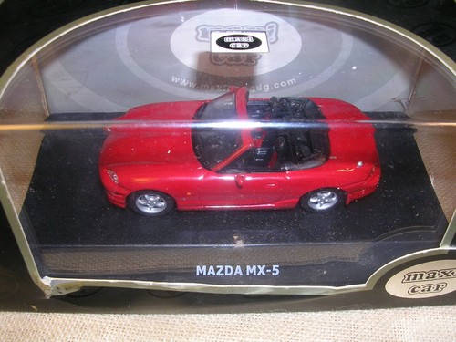 Mazda red road car - mazda, mx-5