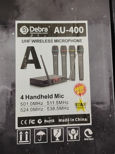Debra audio pro uhf - debra, sistema