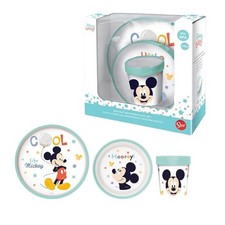 SET PAPPA TOPOLINO BICCHIERE