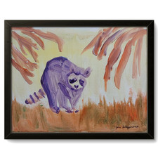 Insegna BACH Racoon 11x14