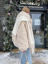 Luxury winter scarf women - scarf,
