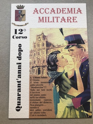 Cartolina anni corso - cartolina,