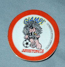 Giampi Juventus Adesivo Mascotte Ufficiale Sticker Stoffa e Plastica Ariston
