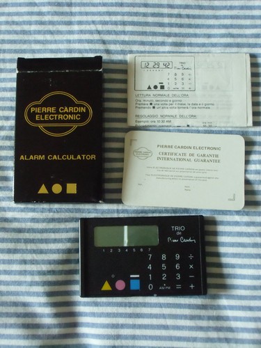 Calcolatrice orologio alarm