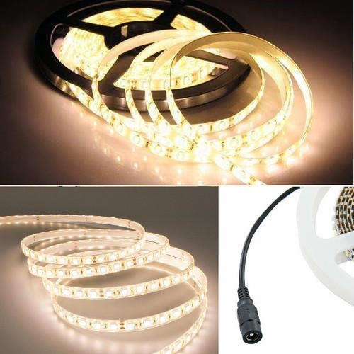 Striscia adesiva led bianco - striscia, 5m