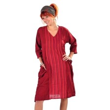 Vestito Scamiciato Maxi Abito