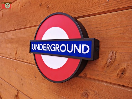 London underground sign light - london,