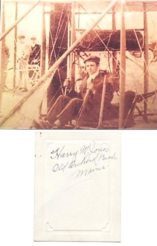 Autografo harry jones - m., early