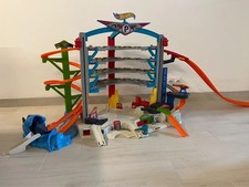 GARAGE PARCHEGGIO MEGA HOT WHEELS PER MACCHININE PISTA CIRCUITO HOTWHEELS