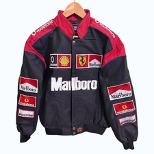 giacca da corsa retro marlboro
