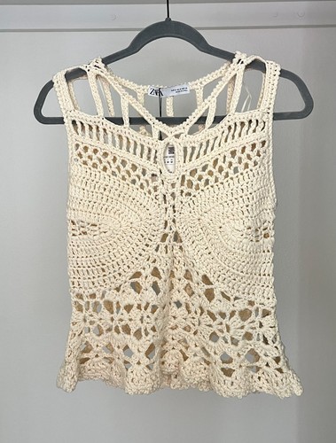 Top all uncinetto - top, zara