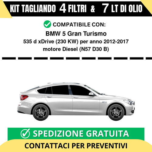 Tagliando per bmw gran - bmw,