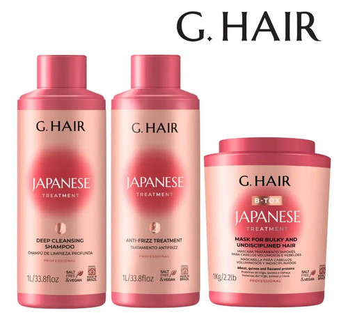 Ghair japanese kit shampoo - kit,