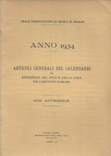 ARTICOLI CALENDARIO EFFEMERIDI