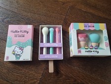 Spectrum x Hello Kitty Edizione Limitata Gelato Set 3 Pezzi Midi Spazzola & Quad Spugna