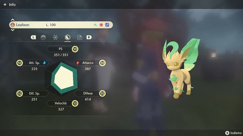 Leafeon alfa shiny 6iv - leafeon,