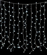Luci natale led tenda - a,