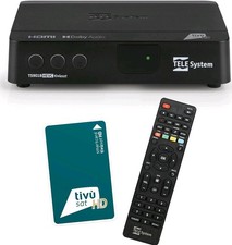 TivuSat Decoder Satellitare - Nero  