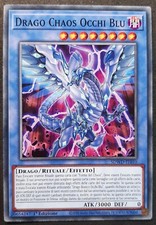 Drago chaos occhi - occhi, blu