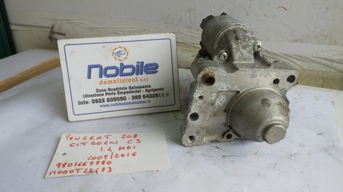 Motorino avviamento peugeot - avviamento,