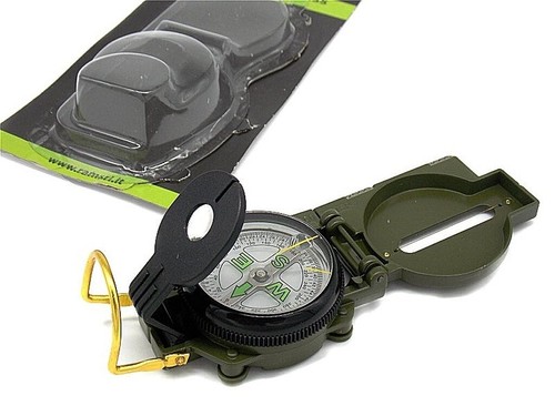 Bussola verde militare - , r20203