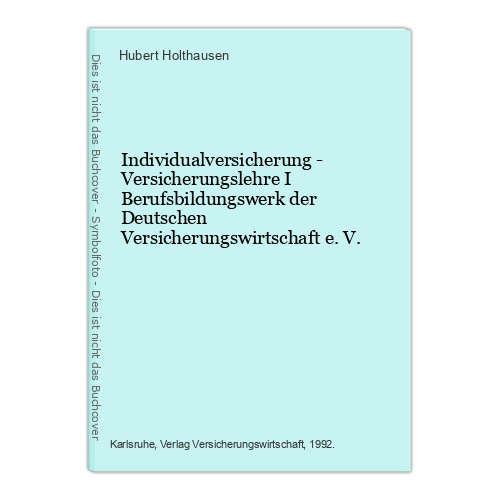 Individualversicherung - ,