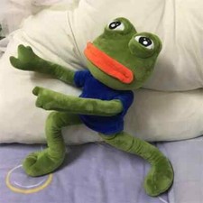 Peluche rana triste 45 cm