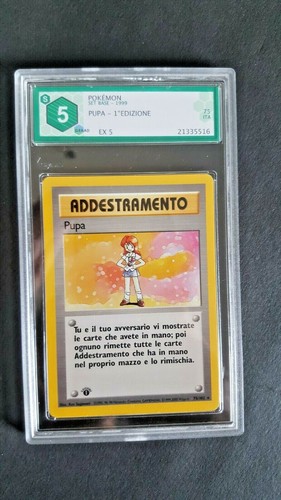 Pupa pokemon set base prima - pokemon,