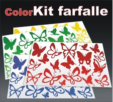 adesivi auto moto- Farfalle