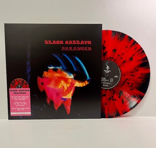 Black sabbath paranoid lp - black,