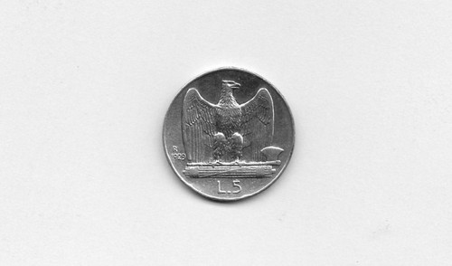 Moneta aquilotto 1929 lire - 1929,