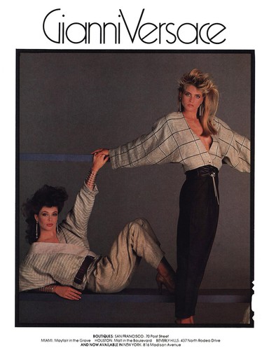 Gianni versace 1984 top - gianni,